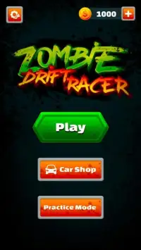 Zombie Drift Racer Screen Shot 0