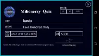 Milionerzy po polsku: Trivia Brain Quiz Screen Shot 0