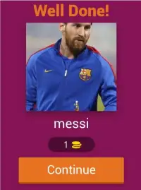 Guess The FC Barcelona Player Quiz Screen Shot 1