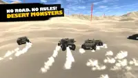 Desert Monsters Racing Game (single & multiplayer) Screen Shot 1