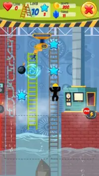 Ladder Man: El hombre de la escalera rota Screen Shot 0