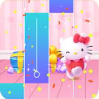 Pink Hello Kitty Piano Tiles & hello kitty games