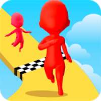 Fun Run Stickman : Race 3D