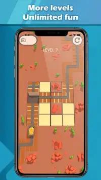 Rails Connect - Free Puzzle Unblock Games Screen Shot 0