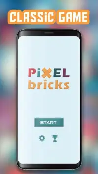 Pixel Bricks – FREE Classic Block Puzzle Game Screen Shot 2