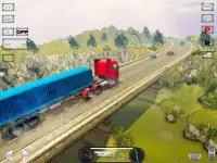 Heavy Truck Drive Simulator:Road Train Transporter Screen Shot 1