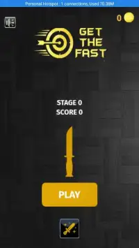 Get The Fast Game - Latest Knife Throwing Game Screen Shot 2