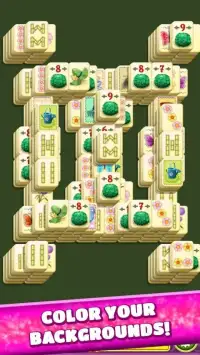 Mahjong Spring Flower Garden Screen Shot 3