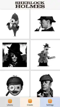 Sherlock Holmes Color by Number - Pixel Art Game Screen Shot 1