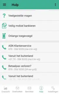 ASN Mobiel Bankieren Screen Shot 6