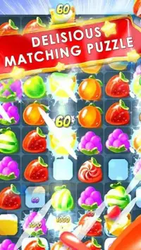 Candy Fruit Crush-Candy match 3 Screen Shot 2