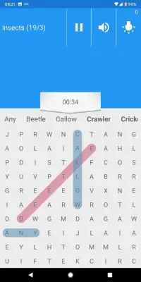 Word Search - Free Puzzle Game Screen Shot 1