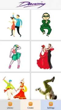 Dancing Color by Number - Pixel Art Game Screen Shot 0