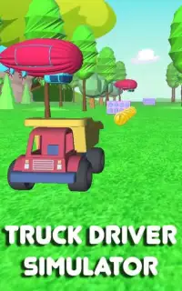 Kids Truck Game: driver simulator Screen Shot 3