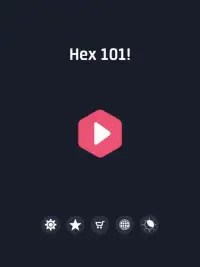Hex 101! Hexagonal Block Puzzle Game Screen Shot 6