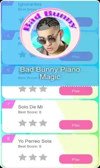Yo Perreo Sola Bad Bunny Piano Megic Screen Shot 5