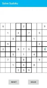 Solve Sudoku Screen Shot 1