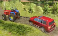 Pull Tractor Games: Tractor Driving Simulator 2019 Screen Shot 0