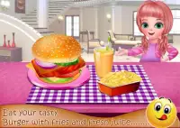 Crispy Fish Burger Recipe - Girls Cooking Game Screen Shot 0
