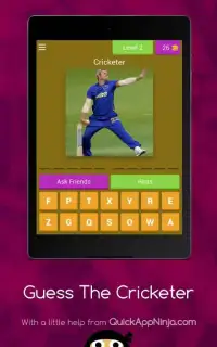 Guess The Cricketer Screen Shot 7