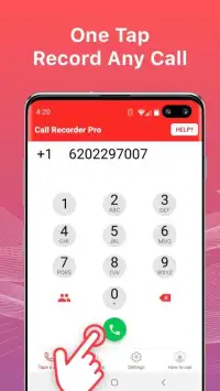 Call Recorder Pro for Any Phone Screen Shot 3
