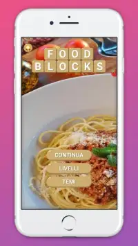 Food Blocks - Word Puzzle Screen Shot 0