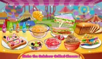 Ice Cream Rolls Maker- Rainbow Sandwich Food Stall Screen Shot 1