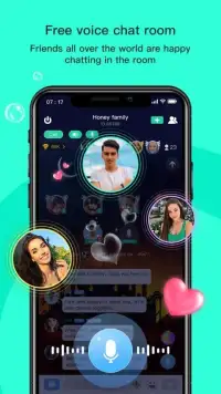 Famy - Voice chat room & Voice call and Video call Screen Shot 1