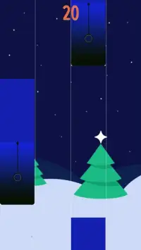 Christmas piano tiles Screen Shot 2