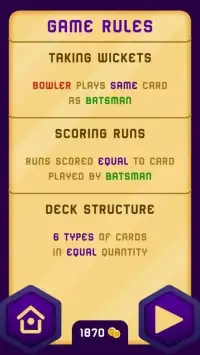 CCG - Cricket Card Game Screen Shot 5