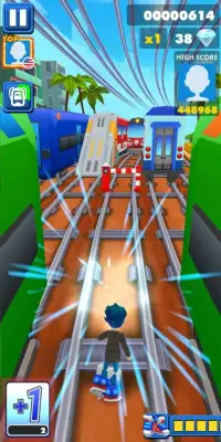 Sonic Boy Runner - Subway Screen Shot 1