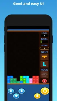 Classic Brick Falling - Offline Game Screen Shot 2