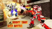 Transformers Fight Robot Tank City Battle 3D Screen Shot 0