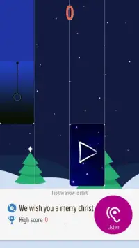 Christmas piano tiles Screen Shot 1