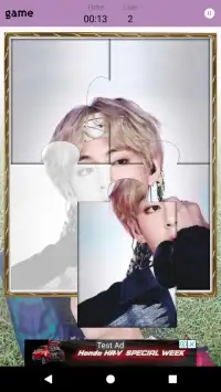 V BTS Game Puzzle And Wallpapers HD Screen Shot 2