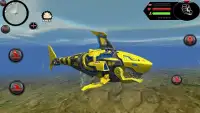 Wild Robot Shark Attack - Transforming Shark Robot Screen Shot 1