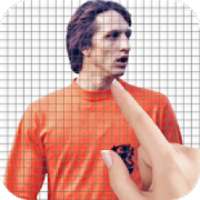 Johan Cruyff Color by Number - Pixel Art Game