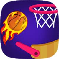 Flipper Pinball Dunk - Free Basketball Games