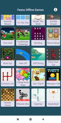 Feenu Offline Games (40 Games in 1 App) Screen Shot 1