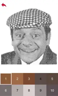 Only Fools and Horses Color by Number - Pixel Art Screen Shot 5