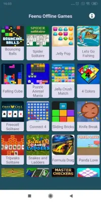 Feenu Offline Games (40 Games in 1 App) Screen Shot 0