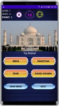 Geography Quiz Game Screen Shot 1