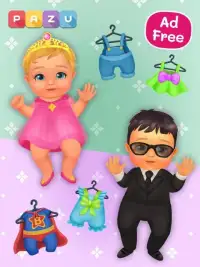 Chic Baby 2 - Dress up & baby care games for kids Screen Shot 9