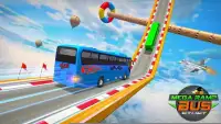 Mega Ramp Bus Stunts : Impossible Tracks 3D Screen Shot 2