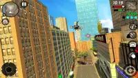 Tornado Wind Hero - Rope Hero Crime City Game Screen Shot 8
