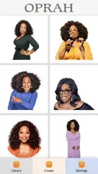 Oprah Winfrey Color by Number - Pixel Art Game Screen Shot 0