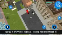 Battle Iron Stickman 3 Gangster Crime - Rope Hero Screen Shot 3