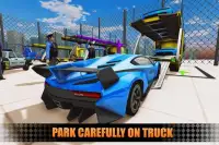 US Police City Car Transport Truck 3D Screen Shot 2