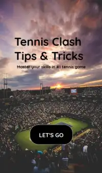 Tennis Clash Tips & Tricks Screen Shot 1