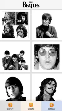 The Beatles Color by Number - Pixel Art Game Screen Shot 1